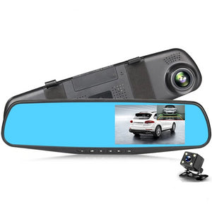 Retrovisor DualCam com Câmera de Ré e Visor